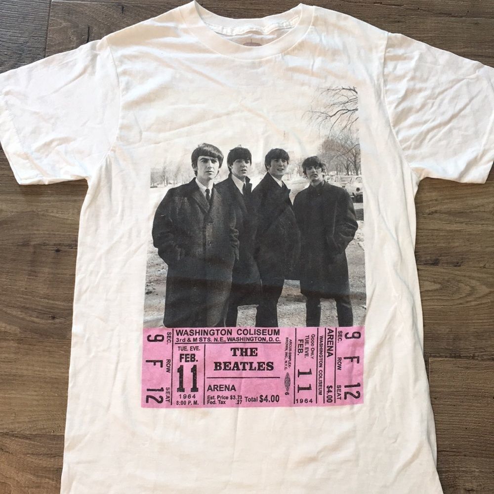 1964 reprint Beatles Washington DC Concert print